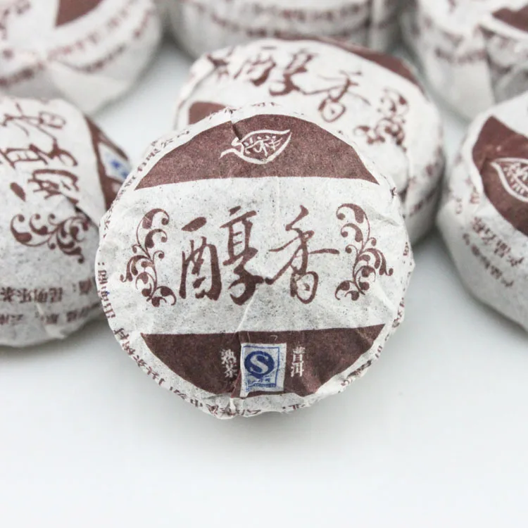 

Yunnan Specialty Puer Tea Mini Original Xiaotuo Ripe Tea Gift Mellow 500g Pu'er Tea Beauty Slimming Health Care