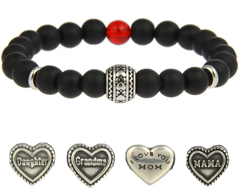 Браслеты из натурального полудрагоценного камня с матовым агатом 8 мм браслеты