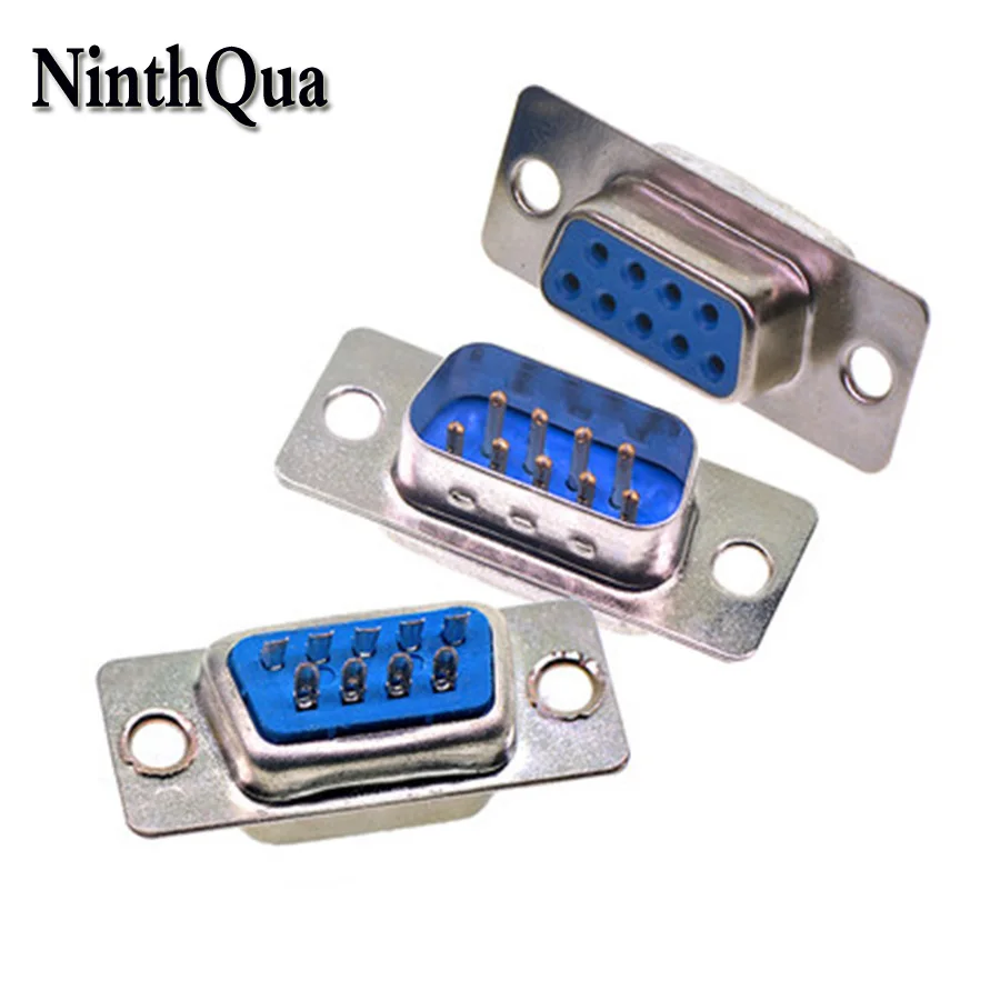 4 шт. разъём для монтажа печатной платы DB9 папа|Соединители| |