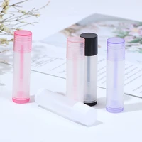5pcslot 5ml empty lip gloss bottle cap diy plastic lip gloss tube beauty cosmetic packing container