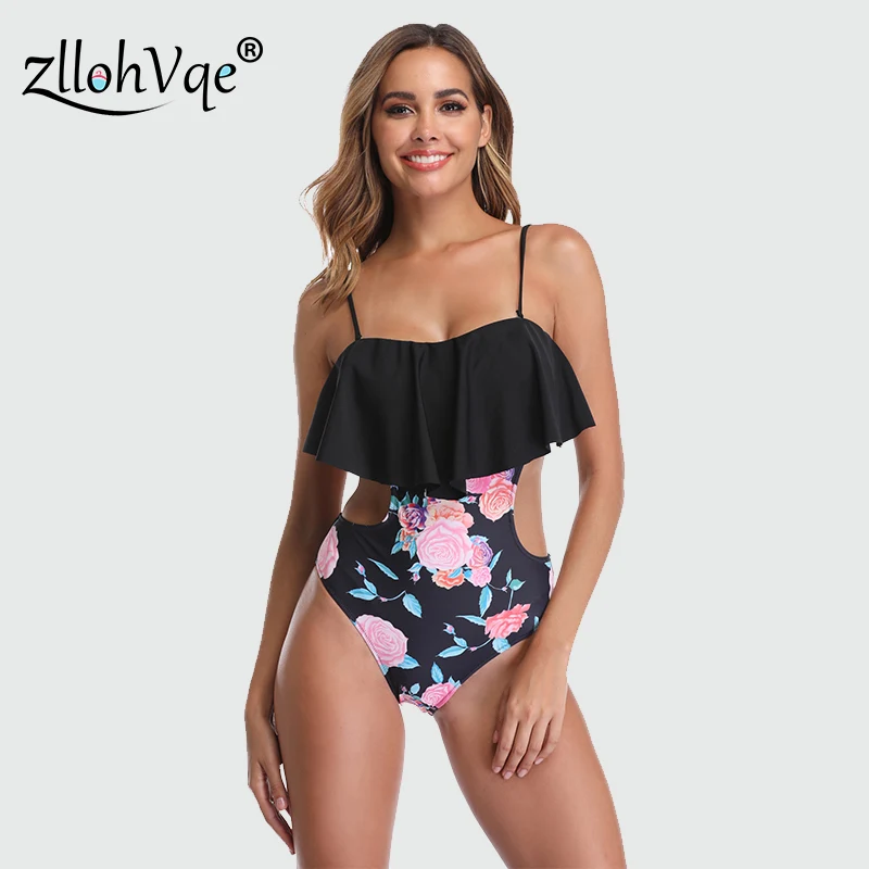 

ZLLohVqe 2021 Push up Bikinis Sexy Women Swimsuit High Waist Swimwear Women bathing suit Beach wear