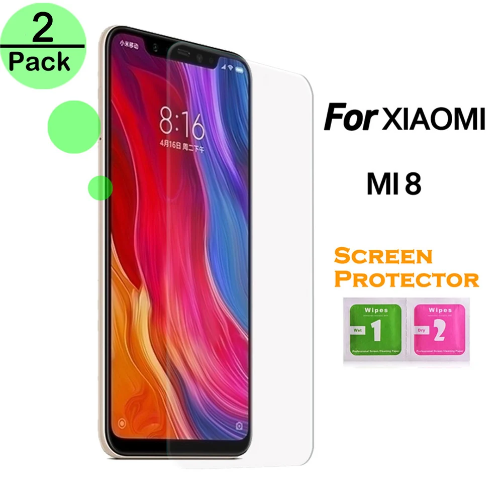 2 шт./лот защита для экрана Xiaomi Mi 6A 8 lite закаленное стекло Redmi 4X 4A Note 5 plus защитная