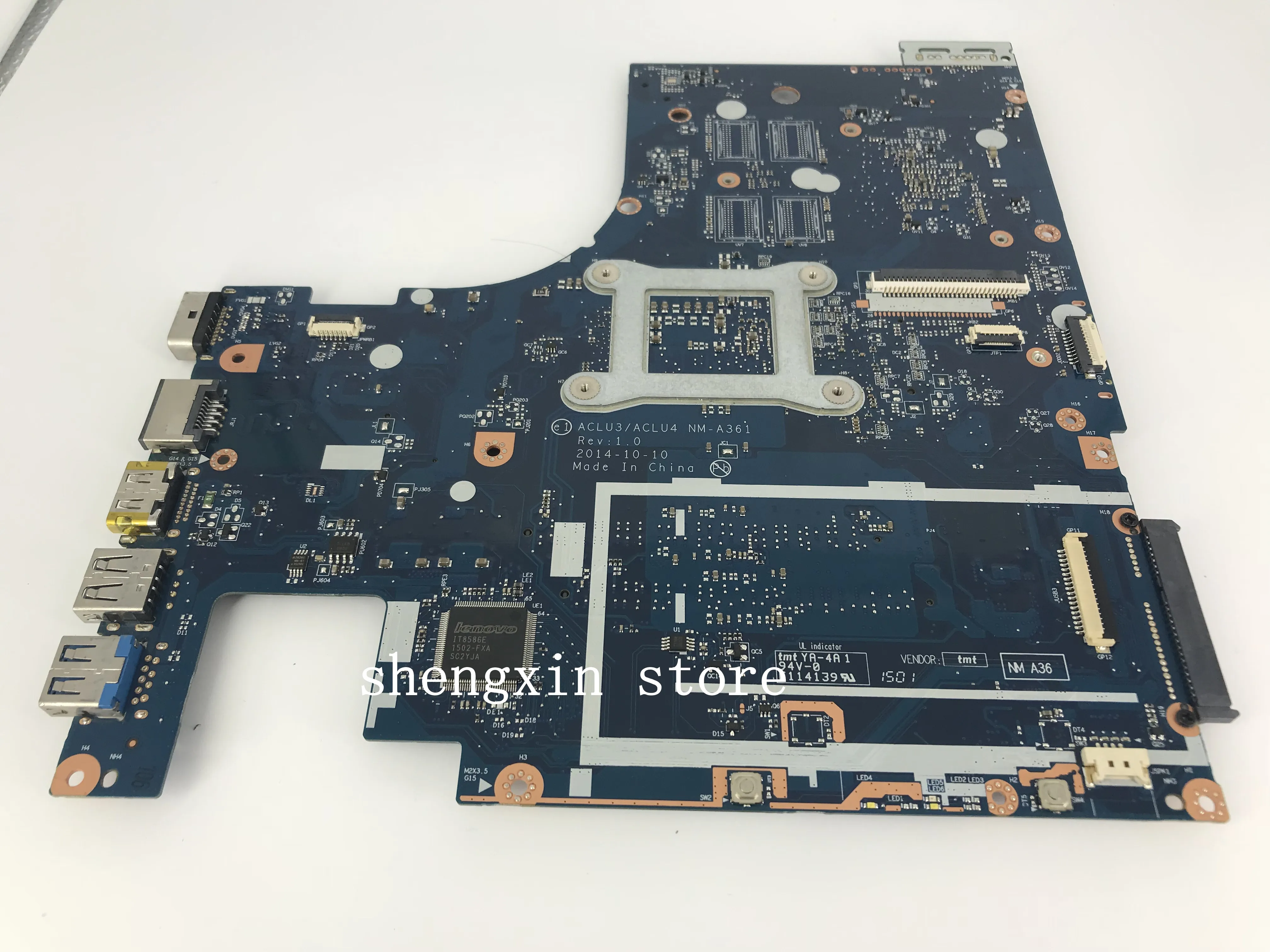 Материнская плата для ноутбука Lenovo новая материнская ACLU3/ACLU4 PM с процессором С. |