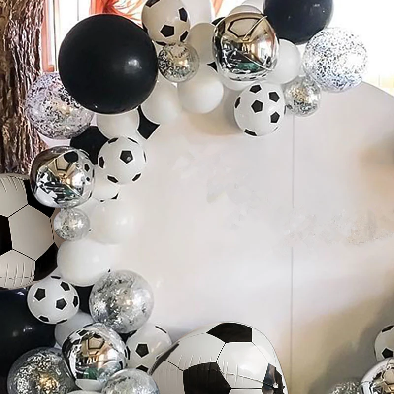 Soccer Party Boys Birthday Party Decoration Adult Balloon Arch Sports Boy Theme Football Party Favor Soccer Ball image 5