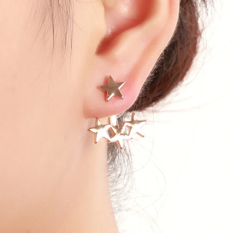 Женские серьги в стиле ретро с простой атмосферой для вечеринки свадьбы форме