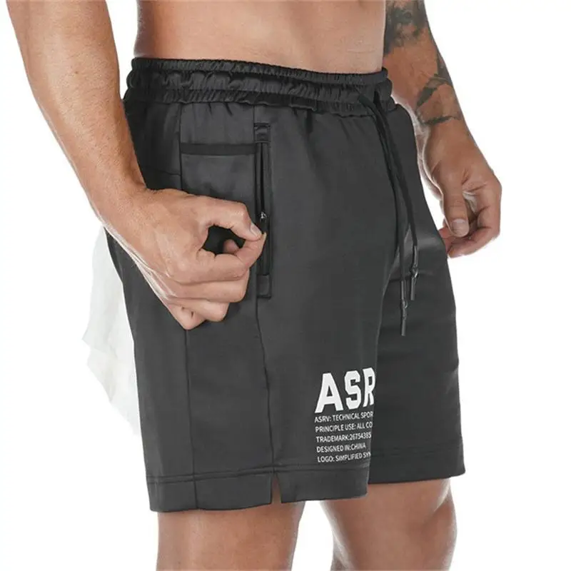 Утилита поле короткие 2019 Новая мужская для спортзала тренировочная молния