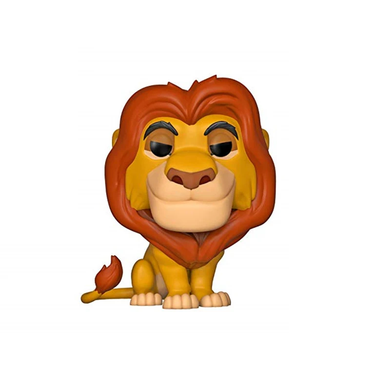 495 FUNKO POP disney мультфильм фильм лев Король-SIMBA LUAU PUMBAA MUFASA ПВХ фигурка Коллекционная модель игрушки для Chlidren Рождественский подарок - Цвет: 495