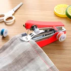 Ручная швейная мини-машинка, портативная швейная машинка, простые инструменты для шитья, удобные инструменты для шитья ткани