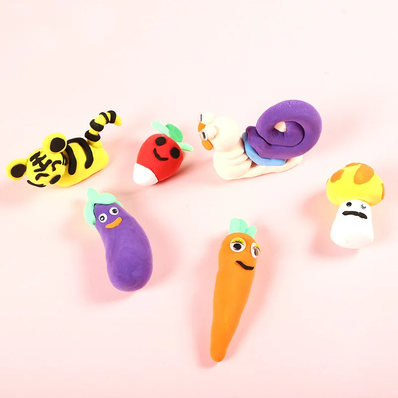 

36 colors/Set Fluffy Slime Toys Putty Soft Clay Antistress Light Plasticine Slime Supplies Sand Fidget Gum Polymer Clay for kids