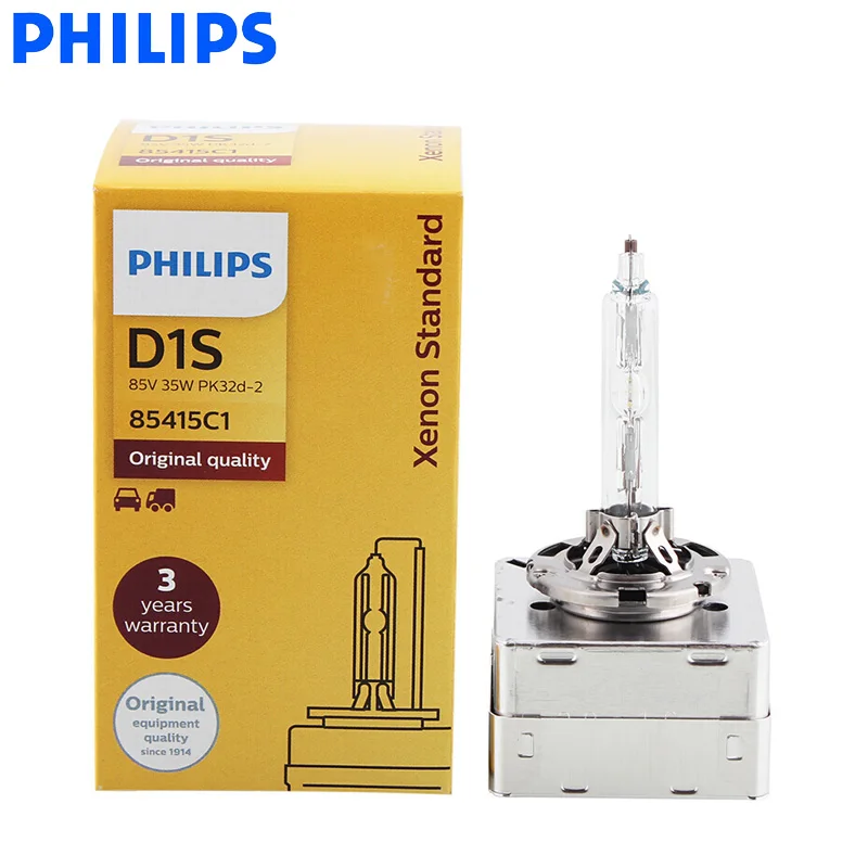 Ламсветильник Philips HID D1S/D2S/D2R/D3S/D4S/D5S 35 Вт 4200 к|Лампы для автомобильных фар