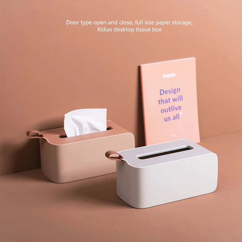 

Paper Box Tissue Box Household Living Room Creative Tea Table Remote Control Storage Box Roll Carton Simple Northern Europe