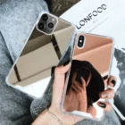 Модный зеркальный чехол для макияжа для iPhone 12 11 Pro Max X Xs Xr 10 6 6s 7 8 Plus, подушка безопасности, противоударный чехол для iPhone 12 Mini SE 2020