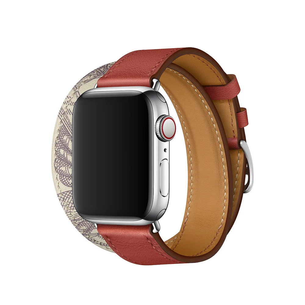 Кожаный ремешок для Apple Watch Series 6 5 4 40 мм 44 SE Band Браслет iWatch 38 42 3 2|Ремешки часов| |