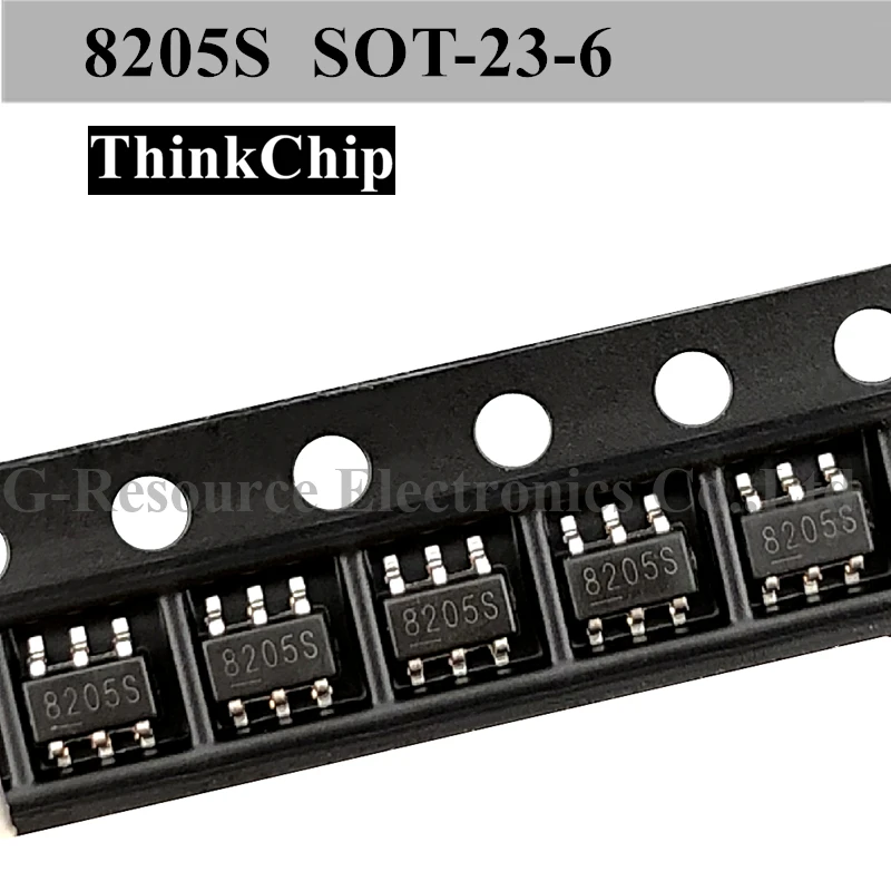 

(20 шт.) 8205 S 8205 SOT23 SMD чип защиты литиевой батареи новый оригинальный
