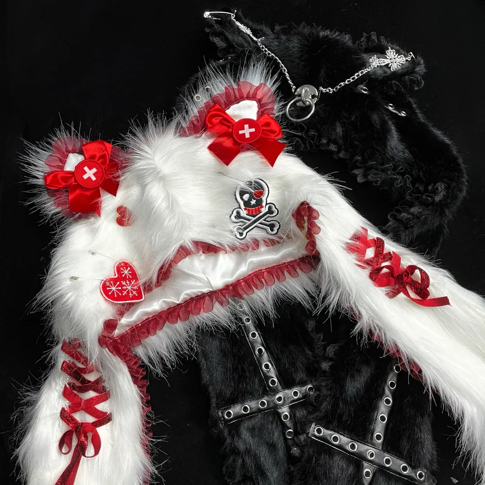 Женский металлический головной убор в стиле панк Кепка с кошачьими ушками