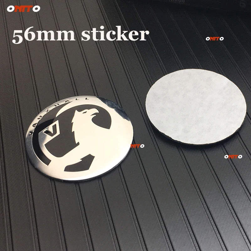 Алюминий красный/черный/новый тип VAUXHALL логотип автомобиля украшения 5 6 см 2 дюйма