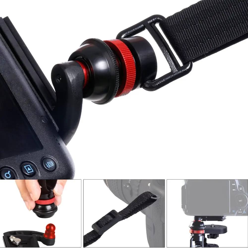 LYNCA AK 47 ремешок для фотокамеры SLR быстросъемный шейный комфортный релиз DSLR камеры
