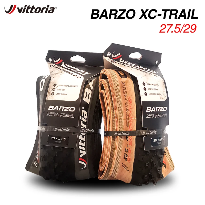VITTORIA BARZO 29 27 5 MTB дюймовая бескамерная шина TNT графилен. 0 Черная и куркума × 2 25 анти