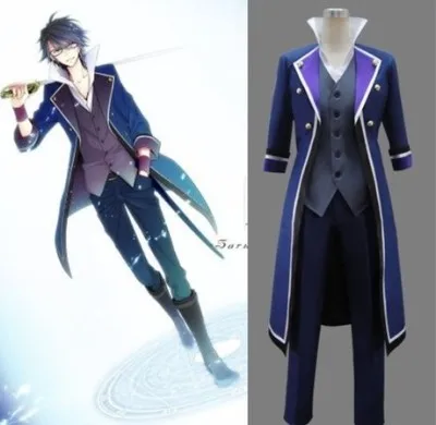 Фусими сарухико Аниме K возвращение королей косплей мультфильм Хэллоуин костюм