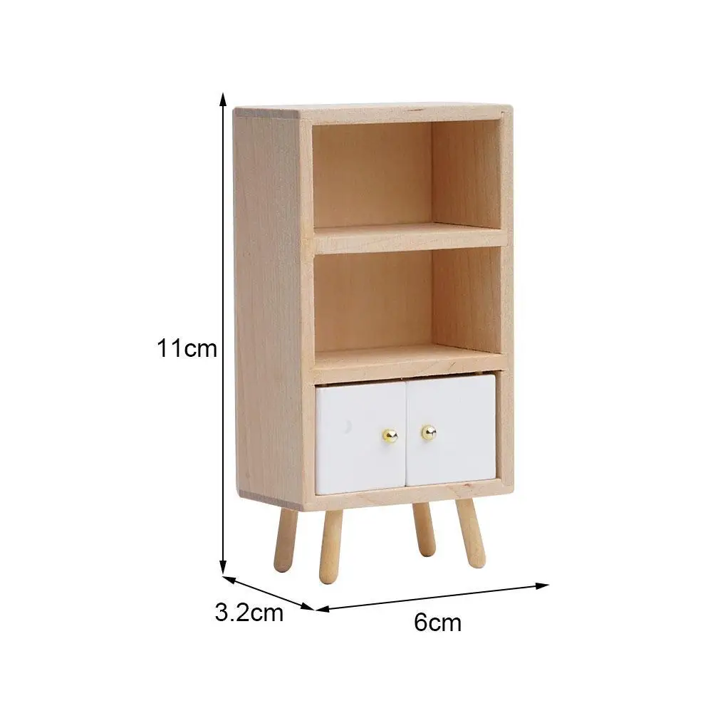 

1pc 1/12 Scale Dollhouse Miniatures Wall Hanging Lockers Simulation Furniture Model Toys Accessories Cabinet P1N2