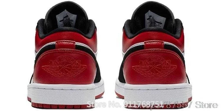 Мужская и женская спортивная обувь Ar 1 1s aj1 с низкой талией черной подошвой