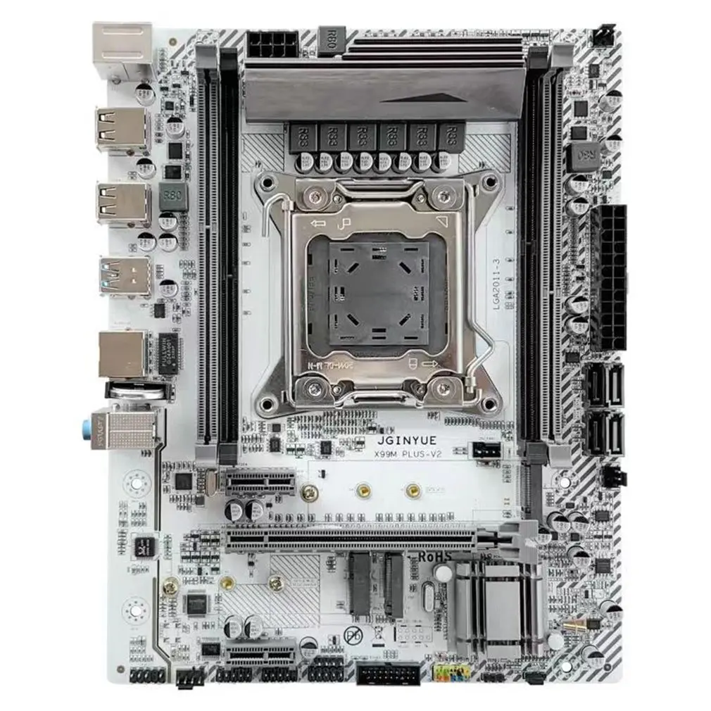 

Материнская плата X99 для майнинга LGA 2678-3 с двойной поддержкой M.2 четырехканальная DDR4 ECC/NON-ECC RAM E5 2620 V3 E5 2650 V3