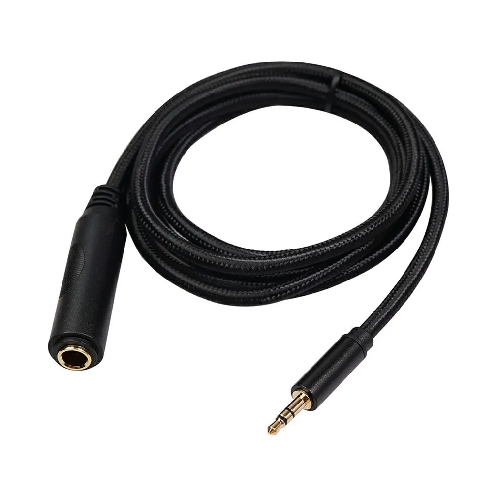 

3.5mm Male To 6.35mm Female Audio Cable With Double Shield Audio Cable For Tv Dvd Computer Mobile Phone Headset
