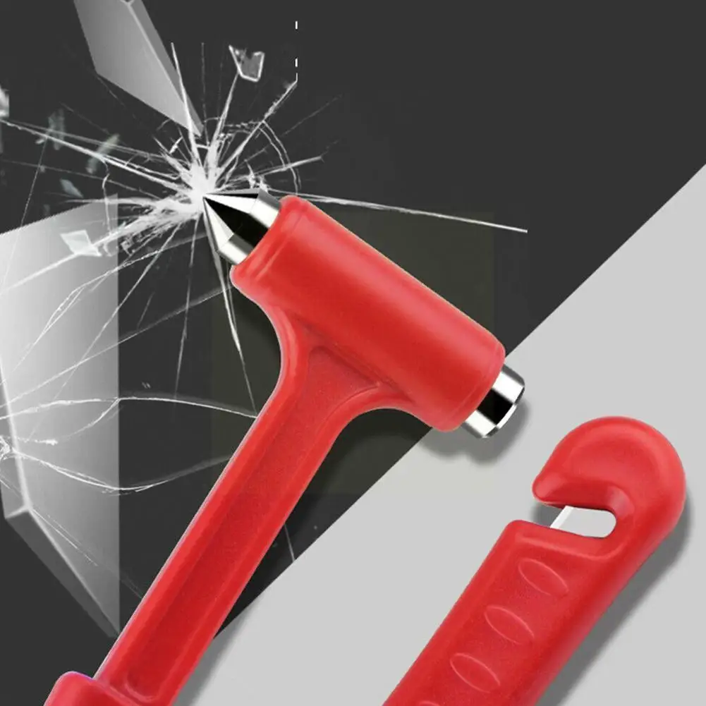 

Seat Belt Cutter Window Glass Breaker Car Rescue Tool Safety Car Emergency Life Saving Escape Hammer Hammer Mini X2C9