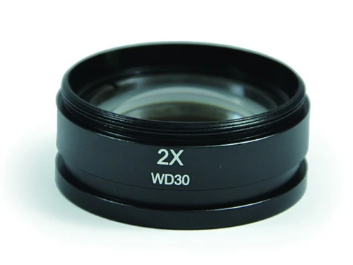 2019 Scientific SZM745 Professional Microscope lens Auxiliary objectives 2.0X WD30mm stereo microscope objective 2x | Инструменты