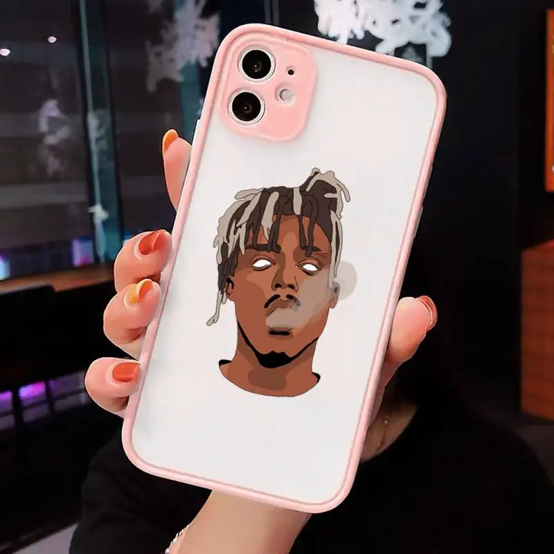 

Juice Wrld Death Race for Love Hop Rap Phone Cases matte transparent For iphone 7 8 11 12 plus mini x xs xr pro max cover