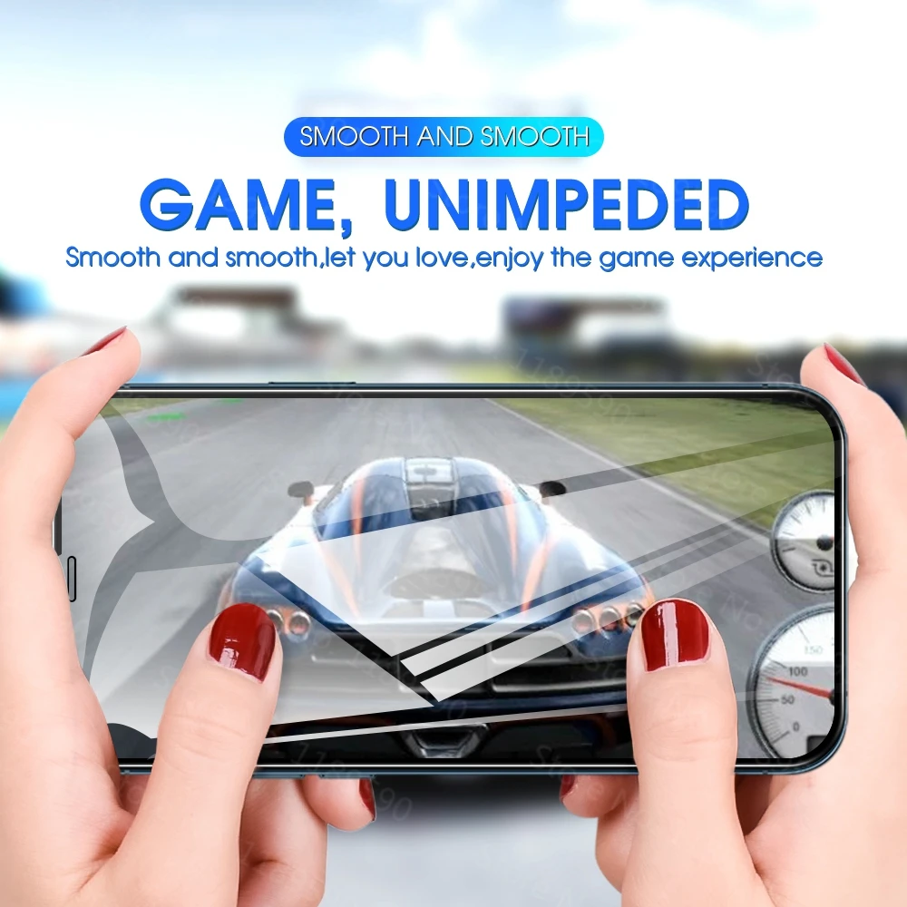 Защитное стекло для iPhone 11 12 13 Pro Max 3 шт. защиты экрана 12Pro X XS Mini XR закаленное |