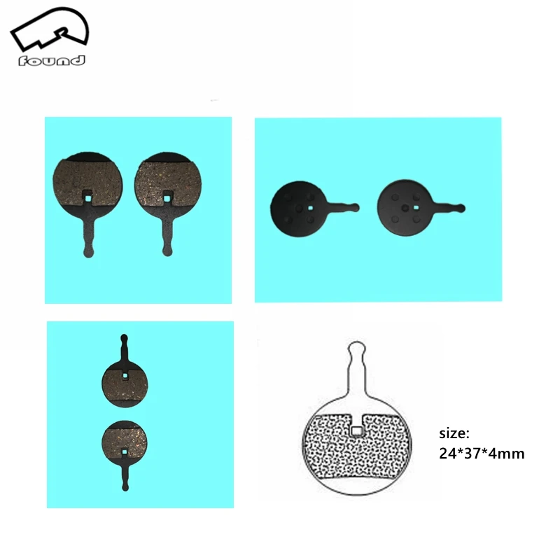 

8 пар, резиновые Тормозные колодки для велосипеда