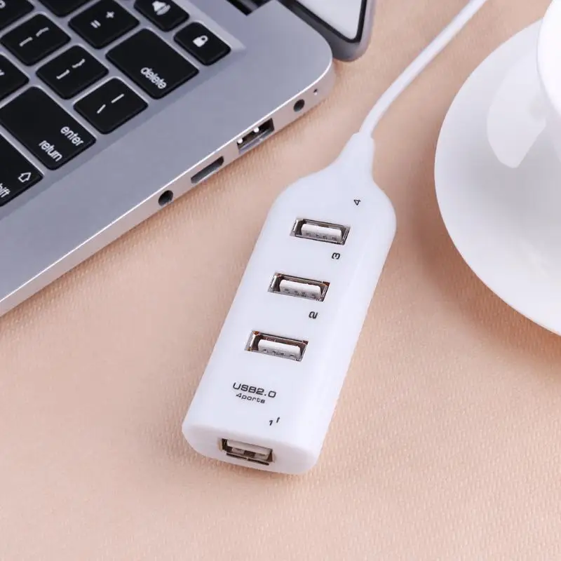 5 шт. usb хаб 4 порта USB 2 0 концентратор разветвитель расширитель концентраторы для