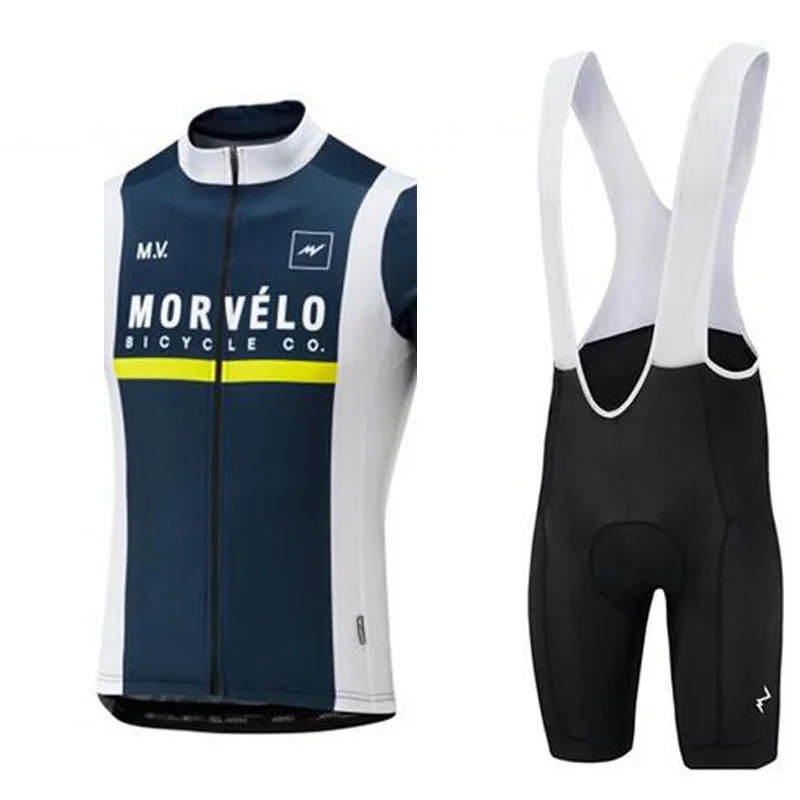 

2020 Mens Cycling Sleeveless Jersey Vest Bib Shorts Set bicycle Shirts Pad Shorts Suit bicycle outfits Ropa Ciclismo S121451