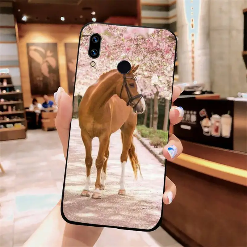 

Horse prairie animals Phone Case For Xiaomi Redmi note 7 8 9 t max3 s 10 pro lite