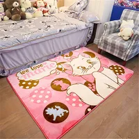 Disney Marie Cat Baby Play Mat 130x185cm  Living Room Carpet Bedroom Rug  Baby Game Mat Non-slip Baby Activity Center