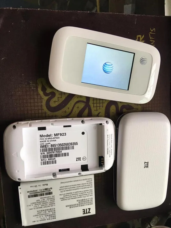 Разблокированный мини-маршрутизатор ZTE Velocity MF923 Wi-Fi portatil 3g 4g Роутер 150m слот для