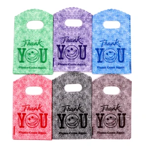 Модный маленький пластиковый пакет 9x15 см, 50 шт.лот, мешочки для конфет и подарков, красивые серьги, подвески, сумки для упаковки ювелирных изделий