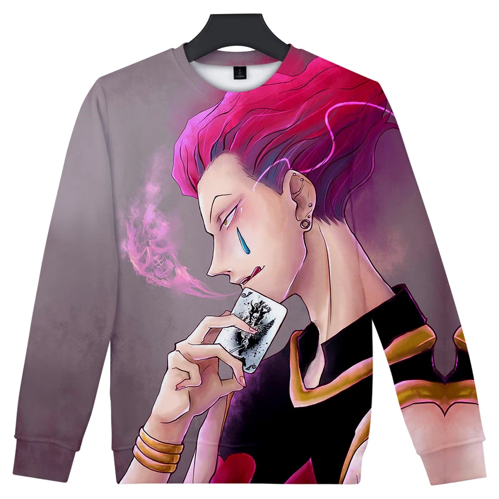 Модный дизайн Hunter x hunter hisoka пуловер с карманами смерти толстовки для мужчин и