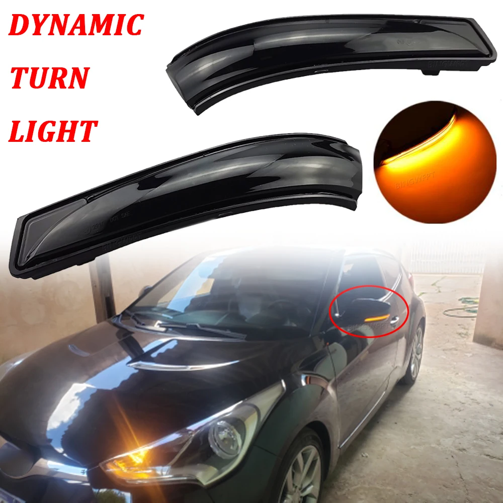 

Dynamic Flasher Blinker 2011 2012 2013 2014 2015 LED Turn Signal Light For Hyundai Elantra GT Avante MK5 MD UD Veloster i30 GD