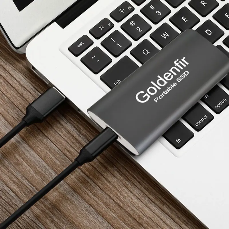 Goldenfir Mini Portable SSD 60GB 64GB 120GB 128GB 240GB 256GB 480GB 512GB 960GB 1TB USB 3.0 External Solid State Drive