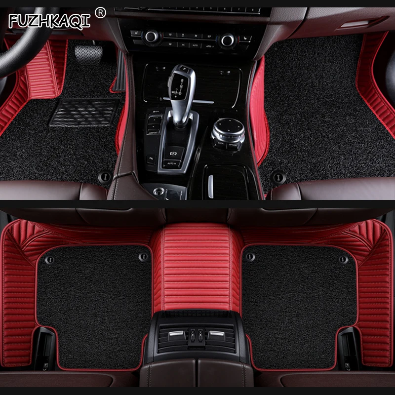 

FUZHKAQI Custom car floor mats for Chevrolet Captiva Sonic Sail Spark Aveo Cruze Blazer epica Camaro Equinox Cavalier Trax foot