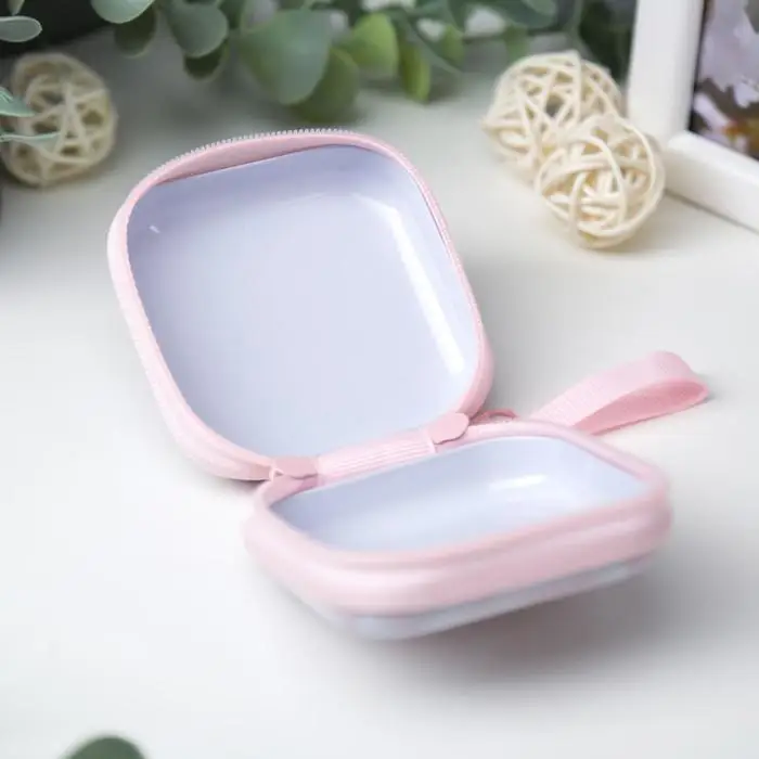 Шкатулка металл на молнии с петелькой &quotФламинго&quot 6 5х6 5х3 см |