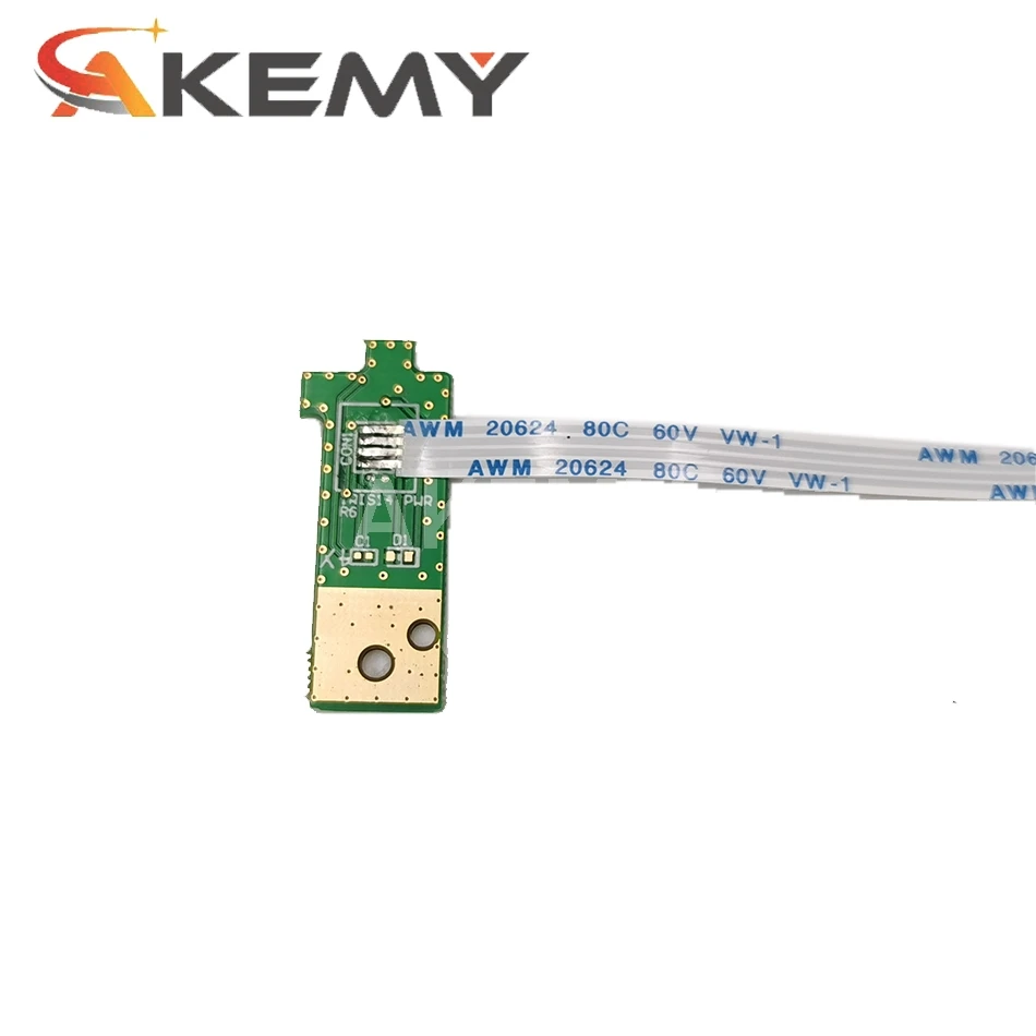

Akemy New For Dell 3578 3576 15-3565 V3565 V3562 V3568 3567 3568 p63F 06v0n7 450.09P08.2001 Power Switch Button Board with cable