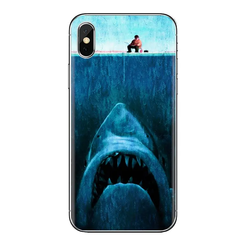 Верхняя часть чехла для HTC One U11 U12 X9 M7 M8 A9 M9 M10 E9 Plus Desire 630 530 626 628 816 820 830 с изображением 10 самых опасных животных: акула.