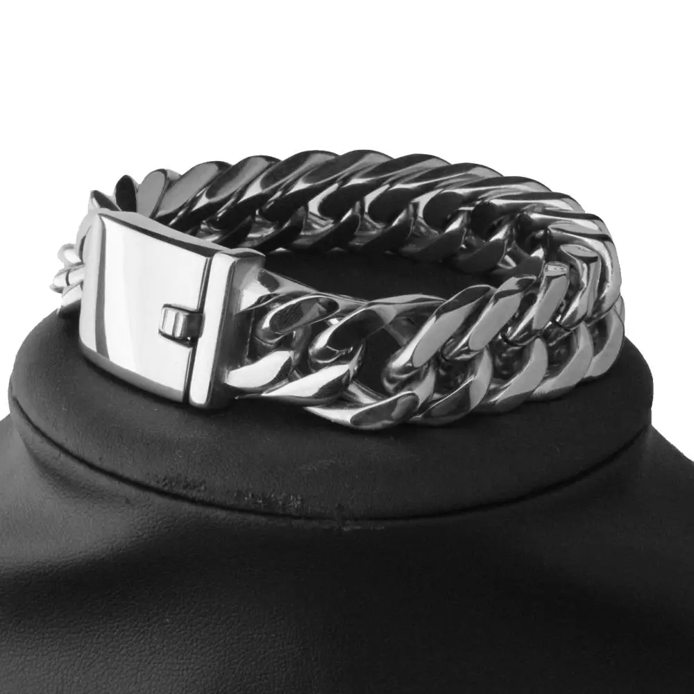 Высокое качество Снаряженная кубинская звеньевая цепь из полированной