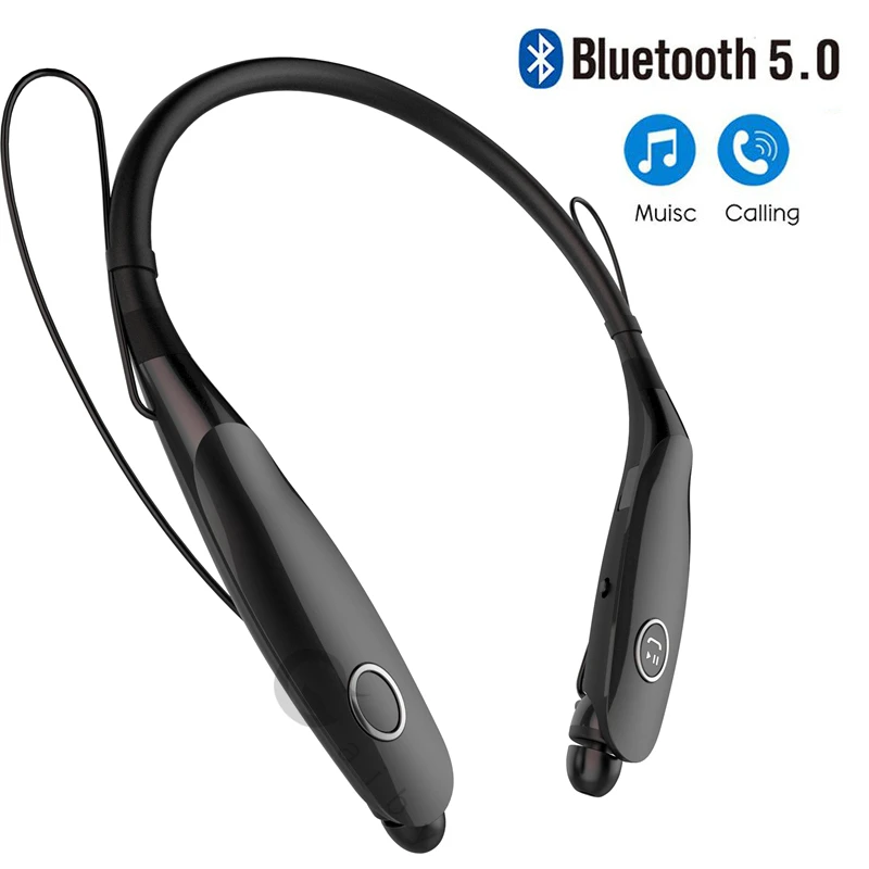 Bluetooth V5.0 гарнитура спортивная Гарнитура для бега беспроводные стерео магнитные