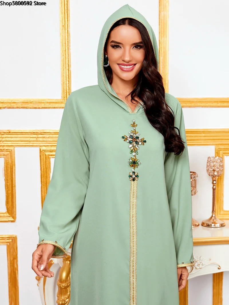 

Kaftan Dubai Abaya Turkey Femme Arabic Hijab Muslim Fashion Dress Pakistani African For Women Robe Islam Caftan Marocain Indian