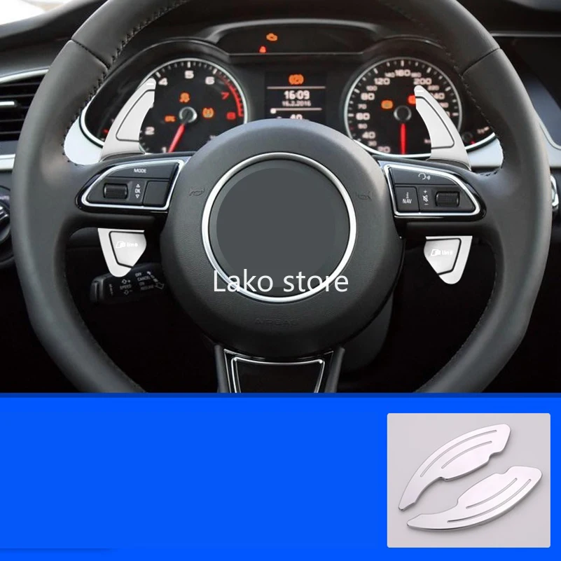 

Reliable Aluminium Alloy Car Automobile Steering Wheel Shift Paddle Shifter For Audi A4L A3 A5 A6L A7 A8 Q3 Q5L Q7 S4