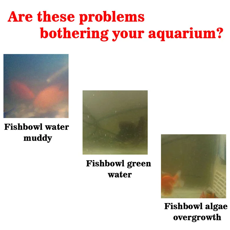 

Высокая водорослей очиститель аквариум Безопасный Очиститель от водорослей для очистки воды для аквариума пруды UEJ